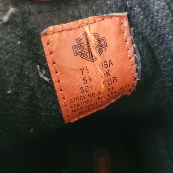 Harley boots - Picture 4 of 4